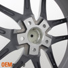 Fits 1 pc Q50 G35 20x10 5x114.3 offset +38 5 Spoke Style Gun Matel Alloy Wheels