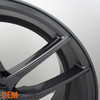 Fits 2 pcs Q50 G35 20x10 5x114.3 offset +38 5 Spoke Style Gun Matel Alloy Wheels