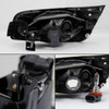 [Black] Fits 2008-2010 HONDA ODYSSEY LH+RH HEADLIGHTS Headlamps+Smoked Fog Lamp