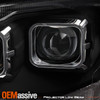 Fit 09-18 Dodge Ram Dual Projector Len Switchback DRL| LED Tube Rear Lights