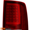 Fit 09-18 Dodge Ram Dual Projector Len Switchback DRL| LED Tube Rear Lights