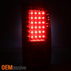 [LED]For 09-18 Dodge Ram Headlights Dual Projector Lens+ Clear Red Tail Lights