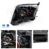 [LED]For 09-18 Dodge Ram Headlights Dual Projector Lens+ Rear Smoke Tail Lights