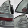 For Black Smoke 06-13 Chevy Impala Projector Headlight + LED Smoke Tail Light