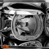 Fit 09-14 Ford F150 LED Halo Projector Chrome Headlight+Red Tail Lamp+3rd Brake