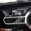 For 09-18 Dodge Ram LED DRL Projector Headlight+ LED Brake Lamp Taillights Lamps