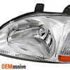 Fit 96-98 Civic 2/3/4Dr Replacement Headlights Lights L + R 1996 1997 1998