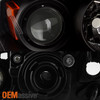 Fit Black 2004-2009 Mazda 3 Sedan Halogen Headlights Lights Lamps Left + Right