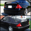 Fits 01-05 Civic 2Dr Coupe Rear Trunk Spoiler Wing W/LED Brake Light(Paintable)