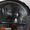 Fits 05-06 Grand Cherokee Smoked Smoke Headlights Replacement +Smoke Tail Lights