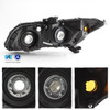 For 2012 2013 14 15 Honda Civic Sedan Coupe Model Chrome Headlights LH+RH Pair