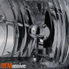 For 99-04 F250 F350 Superduty Smoked Headlight+Bumper+Smoke Halo Projector Fog