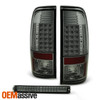 For 97-99 F250 97-03 F150 04 Heritage Smoked Headlight+ LED Tail+ 3Rd Brake Lamp
