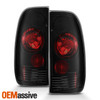 For 99-04 F250 F350 F450 F550 Superduty Smoke LED Headlight+Black Smok Tail Lamp