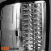 Fits 07-13 Sierra Chrome Clear Headlights Replacement + Chrome LED Tail Lights