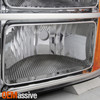 Fits 07-13 Sierra Chrome Clear Headlights Replacement + Chrome LED Tail Lights