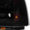 Fit Blk Smoked 99-04 Ford Superduty Excursion Conversion 07 Harley Headlights
