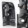 Fit 1999-2002 Dodge Ram Sport Model Black Headlights+LED Tail Brake Lights