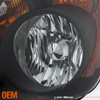 For 2005-06 Honda CR-V OE Style Black Headlights w/Amber Signal Pair Halogen