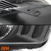 Fit 2005 2006 2007 2008 2009 Ford Mustang Black Headlights Pair Lamps Left+Right