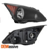 Fits 2007-2011 Honda CR-V Black Headlights Complete Replacement 07 08 09 10 11