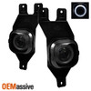 Fits F250/350 Excurision Smoke Headlights + Smoke Halo Projector Fog Lights Lamp