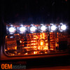 Fits F250/350 Excurision Smoke Headlights + Smoke Halo Projector Fog Lights Lamp
