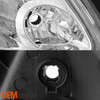 For 2002 2003 2004 CR-V CRV Headlights Light lamps Driver+Passenger Side 02-04
