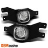 Fits 99-04 F250 F350 Black Headlights w/Bumper Signal + LED Fog Lights w/Switch