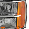 Fit 2007-2013 GMC Sierra 1500 07-14 2500HD 3500HD Headlights Replacement Lamps