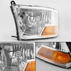 Fits 09-18 Ram 1500 10-18 Ram 2500/3500 Headlights Pair Replacement Left + right