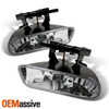For 99-02 Sierra 1500/2500/1500HD/2500HD/3500 00-06 Yukon XL Headlights+Fog Lamp