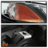 Fits Black 06-11 Honda Civic Sedan Headlights Lights Left +Right Pair 2006-2011
