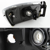 Fit 07-08 Ram 1500 2007-2009 Ram 2500 3500 Black Headlights+Dark Red Tail Lights