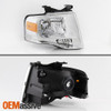 Fit 2007-2014 Ford Expedition Clear Passenger Side Headlight Lamp Replacement