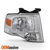 Fit 2007-2014 Ford Expedition Clear Passenger Side Headlight Lamp Replacement