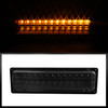 Fits 88-93 GMC C/K C/10 Black Headlights+LED Bumper+Black Smoke LED Tail Lights