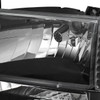 Fits 92-96 F150 F250 F350 Black Headlights+Corner+Bumper+Black Smoke Tail Lights