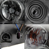 Fit 2007-2014 Yukon Denali Smoke Headlights Replacement + Smoked LED Tail Lights