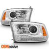 Fits 2013-2018 Ram 1500 2500 3500 Projector Headlights W/daytime DRL LED Signal