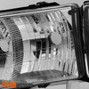 Fit 1999 2000 2001 2002 Dodge Ram Sport Pickup Headlights + Tail Lights Lamps