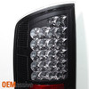 For 07-08 Ram 1500 07-09 Ram 2500/ 3500 Black Headlights + Lumiled LED Tail Lamp