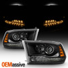 For 13-2018 Dodge Ram 1500/2500/3500 Headlight ( Factory Projector Style Only )