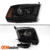 For 13-2018 Dodge Ram 1500/2500/3500 Headlight ( Factory Projector Style Only )