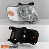 Fits 2006 2007 2008 2009 2010 Ford Explorer Passenger Side Headlights Headlamps