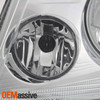 For 2004-2008 Ford F150 Chrome Headlights + Styleside Type Tail Brake Light Pair