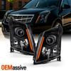 For 10 2011 2012 2013 2014 2015 2016 Cadillac SRX Halogen Projector Headlight BK