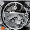 Fits 08-10 Chrysler 300C Chrome Clear Headlights Pair +Clear LED Tail Light Lamp