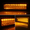 Fit 94-98 Chevy C10 C/K Full Size Silverado Suburban Headlights +LED Bumper