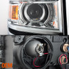 Fit 2014-2015 Chevy Silverado 1500 Pickup Projector Headlights Lamp Left+Right